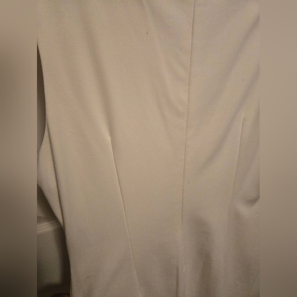 Calvin Klein Ivory Striped Mini Dress - Picture 6 of 12